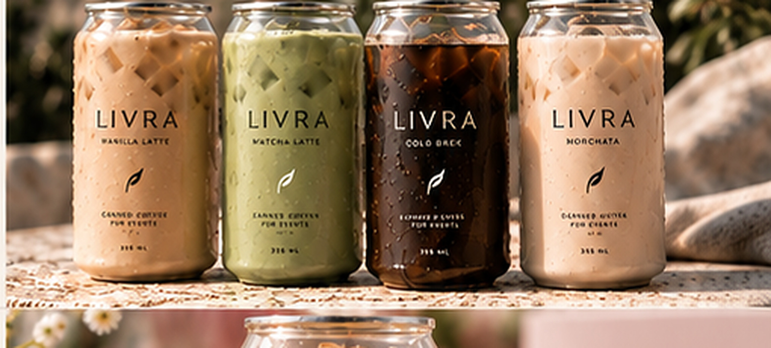 LIVRA beverage lineup